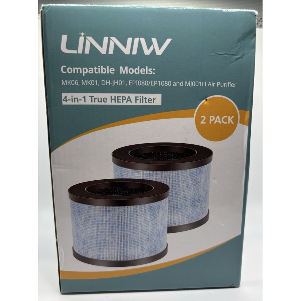 2pc Replacement Filter Compatible With For AROEVE MK01 MK06 DH-JH01 EP1080 Air P